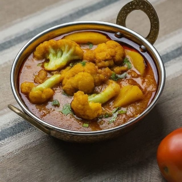 Gobi Aloo Masala.