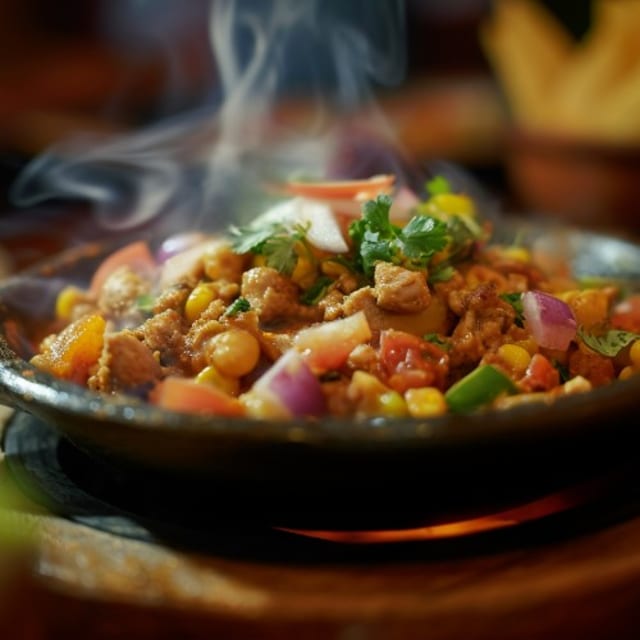 Aloo Chana Chat.