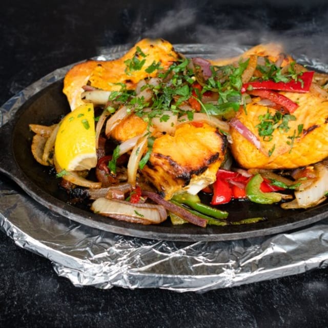 Salmon Ajwani Tikka.