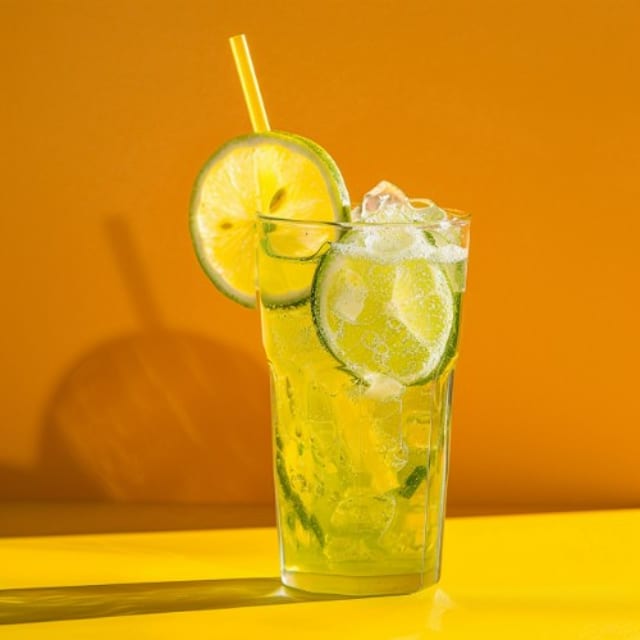 Fresh Lime Soda.