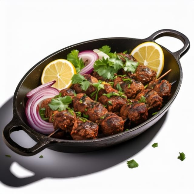 Lamb Sheekh Kabab.