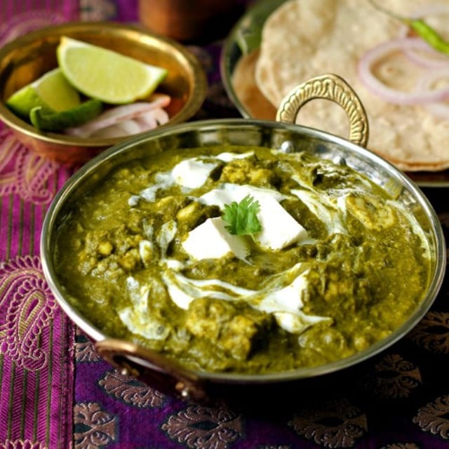 Palak Paneer Lunch Special.