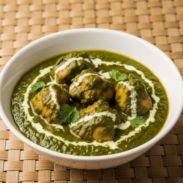 Saag Chicken.
