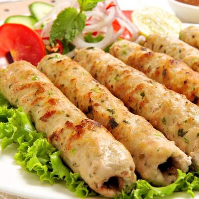 Chicken Sheekh Kabab.