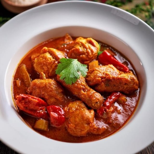 Chicken Vindaloo.