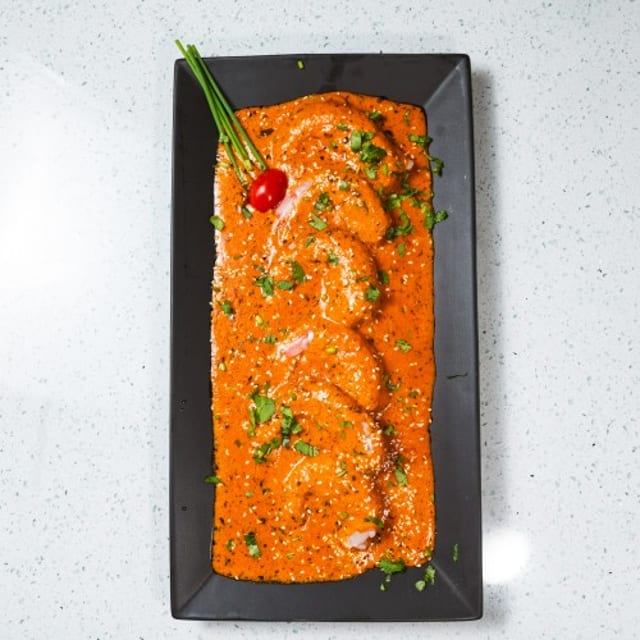 Tandoori Shrimp Tikka.