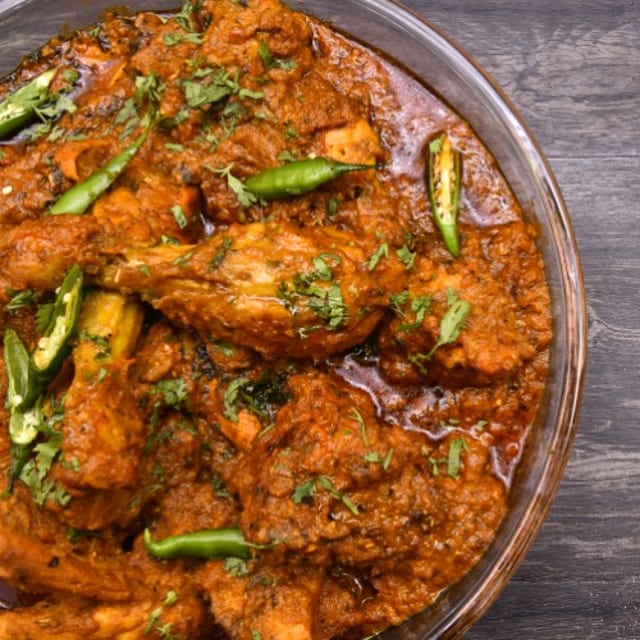 Kadhai Chicken.