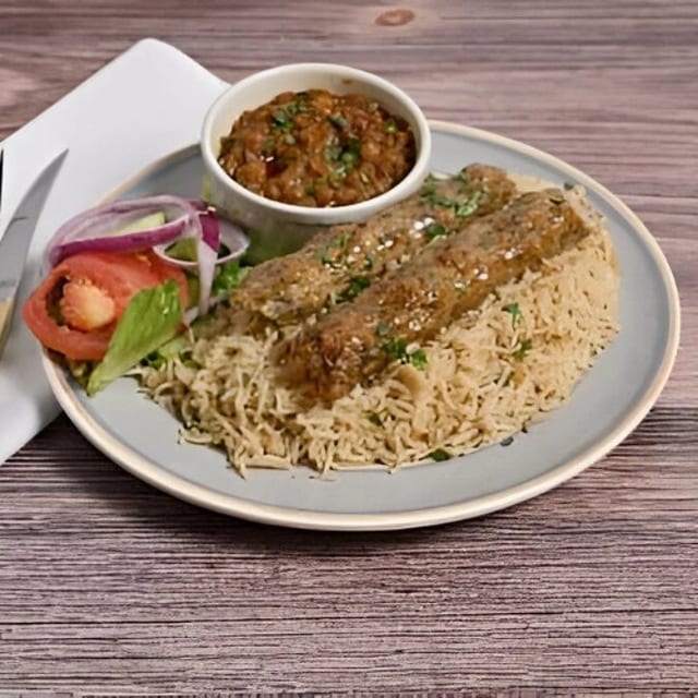 Kabab Platter.